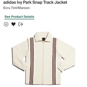 Adidas x IVY Park Convertible Snap Track Jacket Beyonce